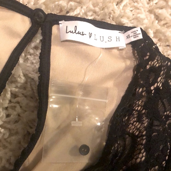 New Black lace midi dress from lulus - Picture 8 of 8